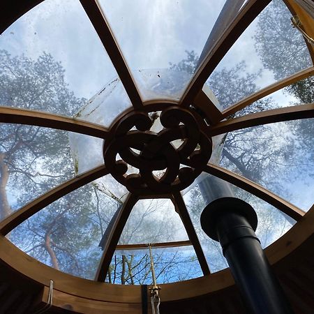 Ons Yurt Huisje In Het Bos Hollandsche Rading Eksteriør bilde