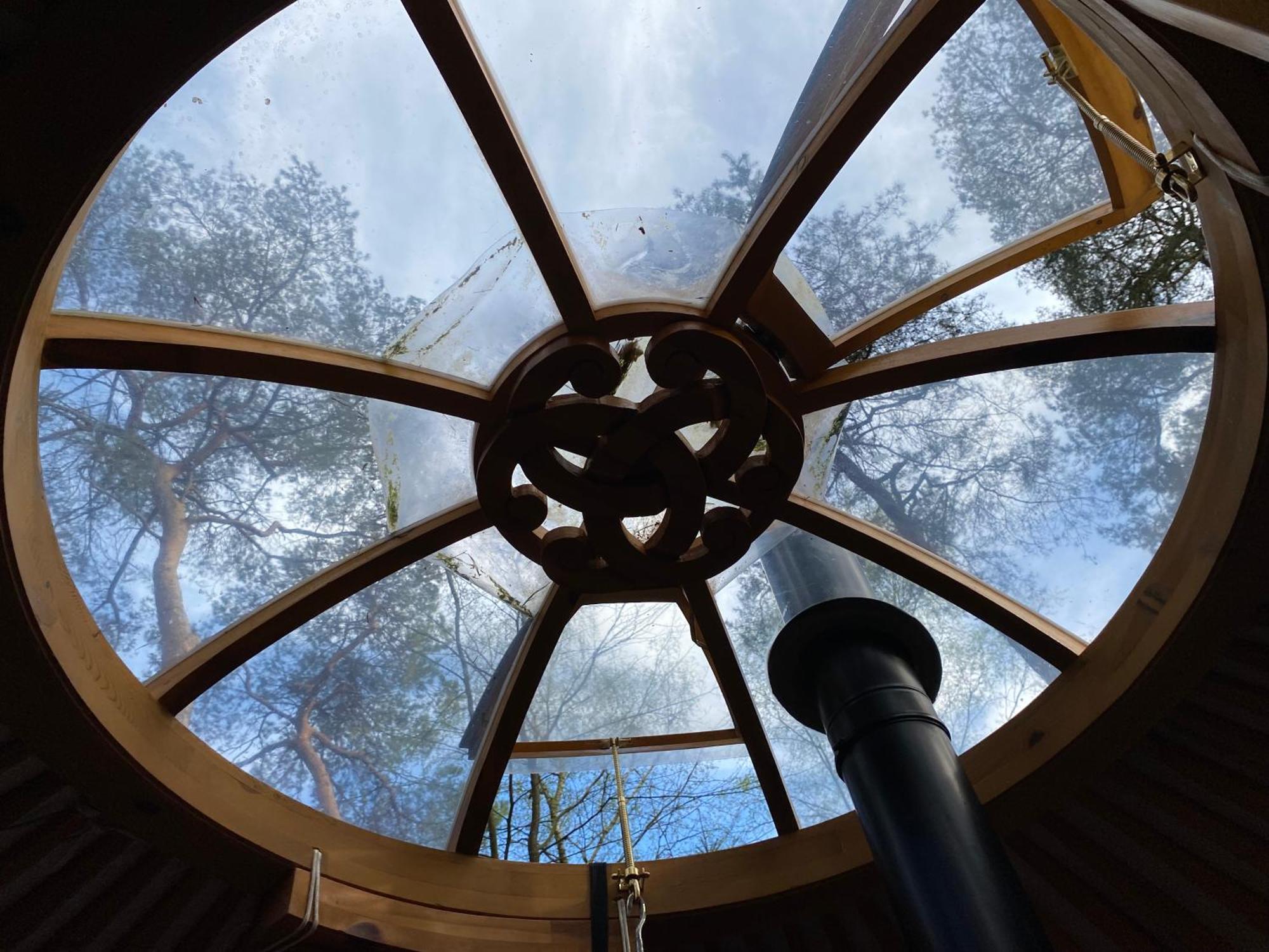 Ons Yurt Huisje In Het Bos Hollandsche Rading Eksteriør bilde